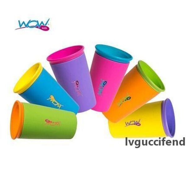 

multi-style color options wow cup good quality for kids with freshness lid spill ing