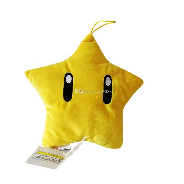 

100% cotton 8 inches 20cm luigi bros star plush toy for child holiday gifts