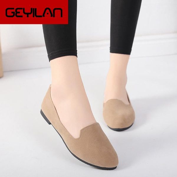 

slip on flat shallow loafers women lazy shoes new arrival spring and summer comfort casual single shoes woman zapatos de mujer, Black
