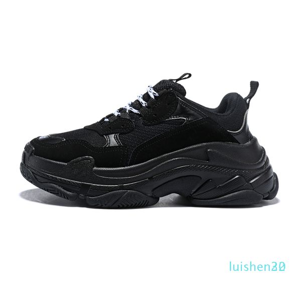 

2020 triple s designer shoes for mens women platform sneakers black white gray red pink mens trainers fashion sneaker casual dad shoel30 l22