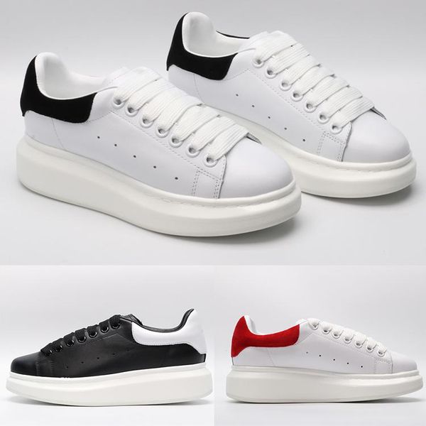 

2020 casual shoes shoe 3m reflective fashion party platform shoes velvet athletics flat height increasing sneakers sport shoes, Black