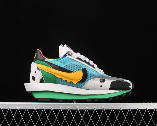 

2020 milk x sacai x lvd waffle daybreak ice cream kids running shoe with box new sacai men women sport xshfbcl shoe, Black