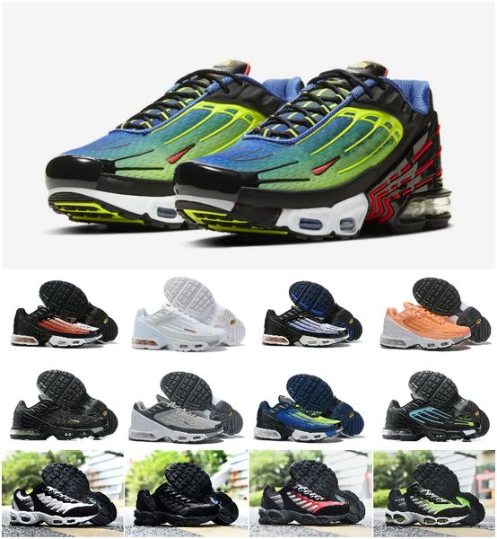 

2020 tuned air plus iii 3 mens running sport shoes tn plus 3s triple black white tailwind iv world jogging chaussures maxes sneakers