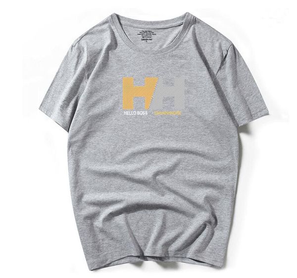 

2020 trending products sweats mens designer t shirt brand sweatshirt men women clothes casual short sleeve hip hop tees 7 color, White;black