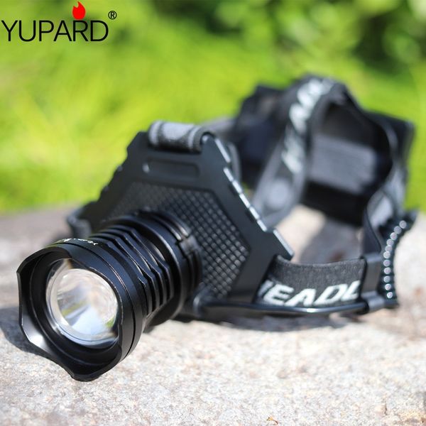

cmkfl strong light head hernia head-mounted outdoor highlight 3000 m quad-core p70 long-time endurance fishing lamp miner's headlights