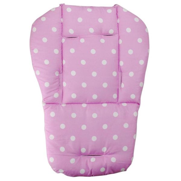 

universal waterproof soft baby stroller cushion pad dot pattern liner padding liner pad double side baby support pram padding li
