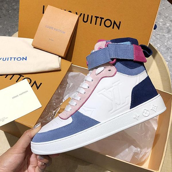 

2020 couple shoes fashion luxury mens leather casual sport shoes,personality wild high mens casual shoes size 35-46 00186, Black