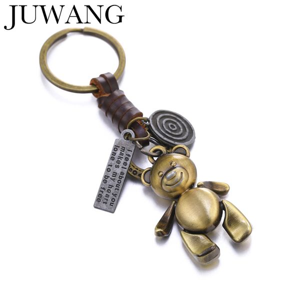 

juwang new fashion diy keychains pendant hooks alloy hanging drop key chain rings jewelry accessory for bag car key decoration, Silver