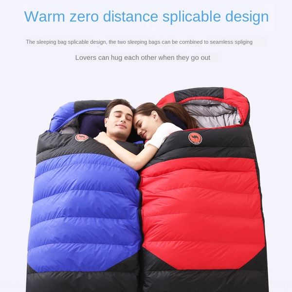 

desert camel warm cs107 down sleeping bag (2100g) splicing down sleeping bag seasonal warm outdoor