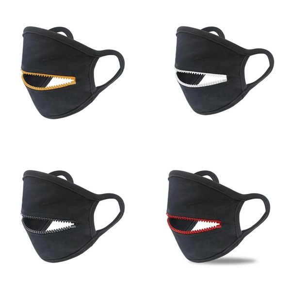 

хлопок лицо маски zipper black многоразовый mascarilla thin велоспорт против дыма mascherine моющихся пользовательских детей взрослого на ск