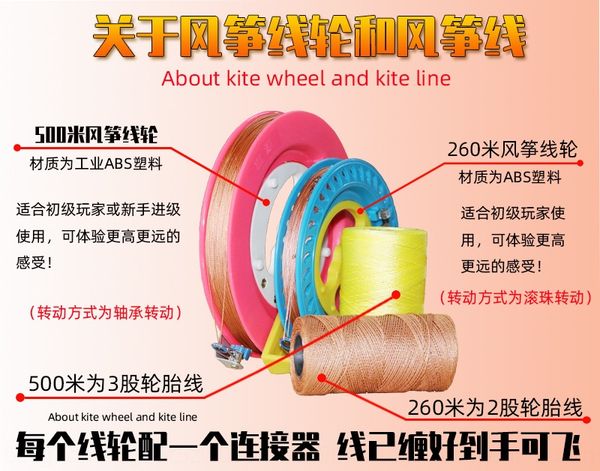 

weifang eagle weifang wheel feng zheng lun large kite breeze easy to fly new beginner kite wheel