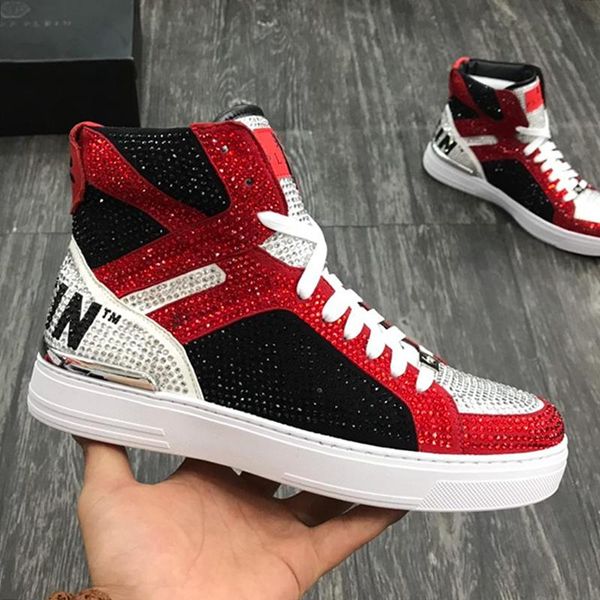 

new casual mens shoes sneakers winter breathable money beast hi -sneaker mens shoes fashion type luxury ankle boots herrenstiefel mens