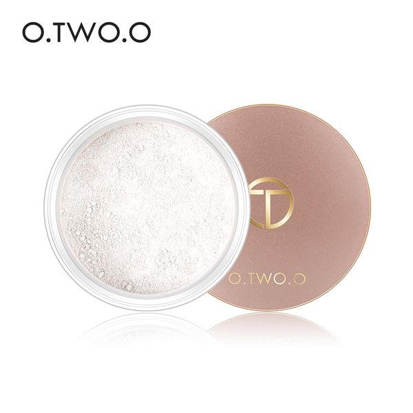 

o.two.o smooth loose powder matt makeup transparent finishing powder waterproof cosmetic puff for face finish setting with puff