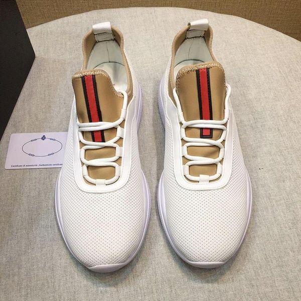 

comfortable mesh and neoprene sneakers men 's shoes soft footwears breathable plus size lightweight men shoes chaussures pour hommes, Black