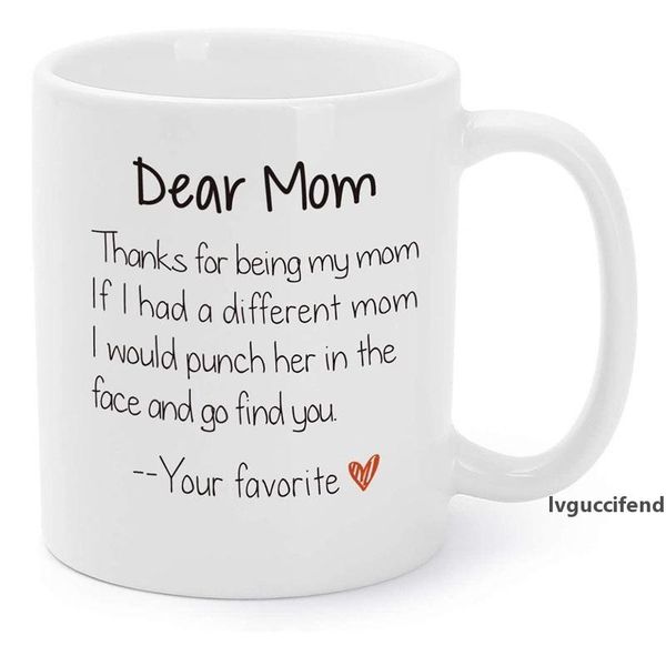 

valentines day gift mugs for mother funny mommy xmas/holiday/birthday presents thanks for being my mom gag coffee/tea cups 11 o t200506