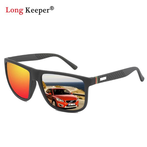 

brand design classic polarized sunglasses men square coating mirror driving sun glasses male fishing sunglass shades eyewear uv, White;black