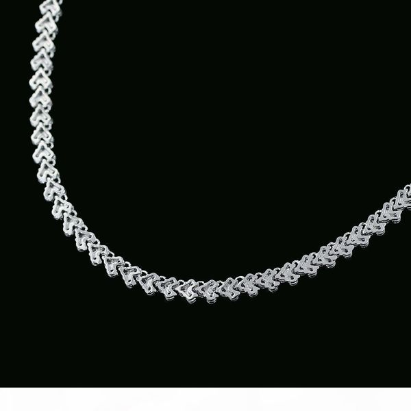 

r crystal cz cubic zirconia bridal wedding necklace earring set jewelry sets for women prom jewelry accessories cn10164, Silver