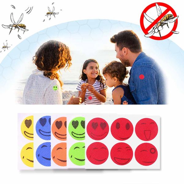 

mosquito repellent sticker plant essential oil cartoon anti-mosquito sticker for kids/adult