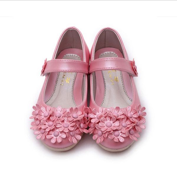 

ROMIRUS Baby girl shoes for kids chaussure enfant Flower fashion Sandals Sneaker Toddler Children Solid Casual Single Shoes