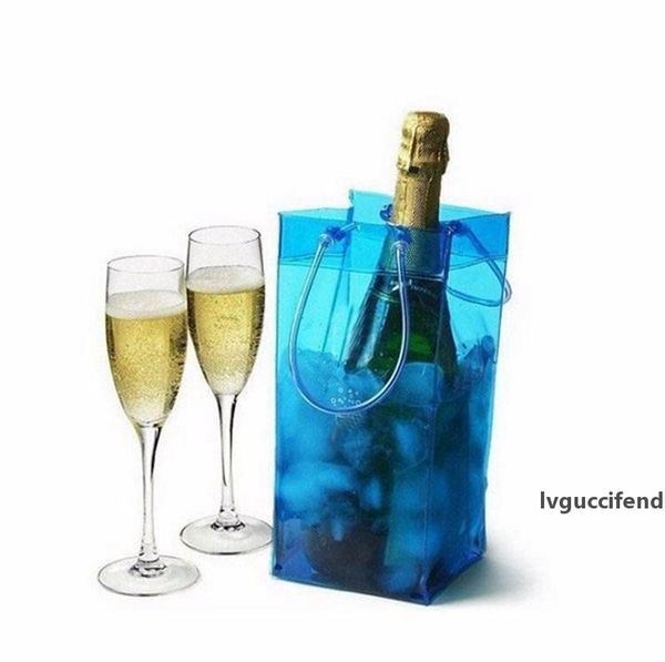 

wine cooling ice bag pvc bottle beer holder gift bags wine ice bag wholesale wen4581