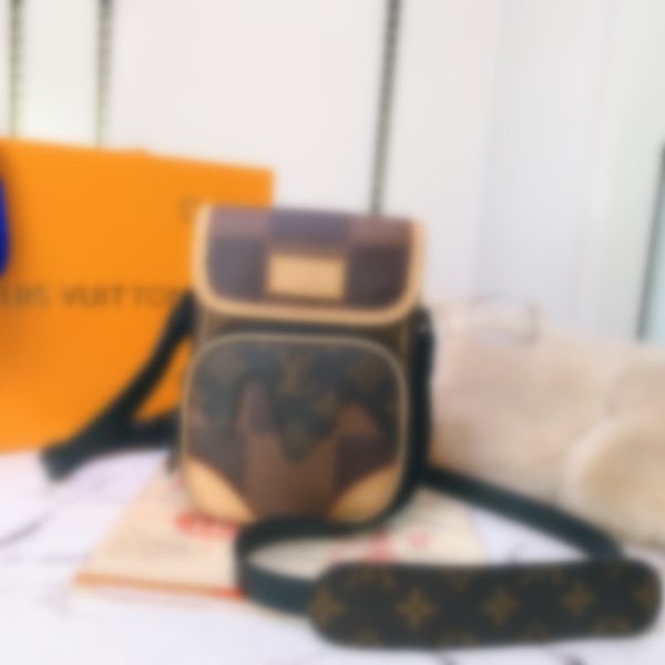 

m 55465 leather classic fashion handbag card bag zero wallet men's and women's backpacks single shoulder bag m55456