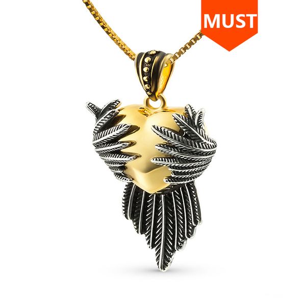 

sg love heart wing pendant necklaces with chain necklace 925 sterling silver fashion jewelry making for women gifts