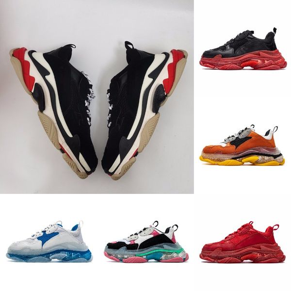 

chaussures new fashion paris triple dad designer shoes platform sneakers triple mens womens tripler casual sports trainers zapatos j#07011