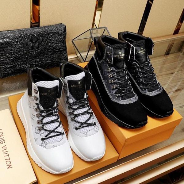 

luxury men 's shoes autumn and winter footwears fashion design sports high casual men shoes calzado deportivo para ho