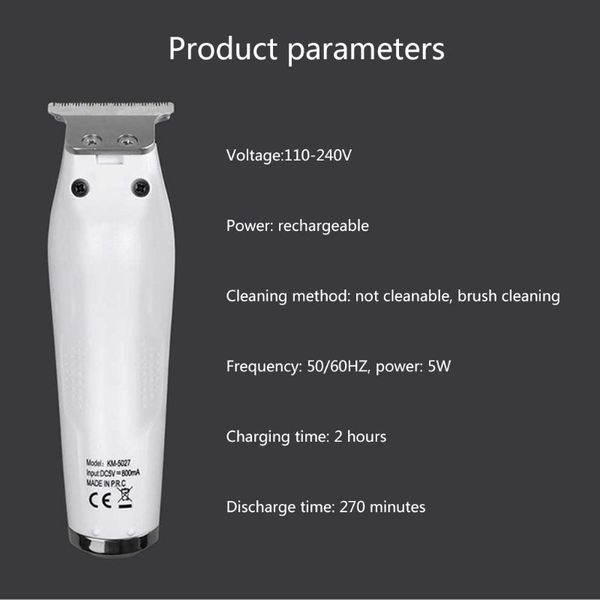 

kemei km 5027 barber maquina de cortar hair trimmer beard hair clipper trimer for men hair cutter electric cutting machine hflht xhhair