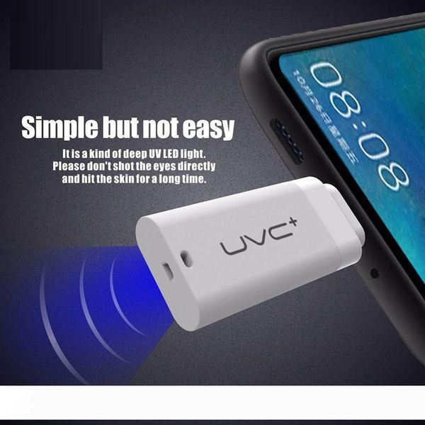 

uv led lights mini usb germicidal uv lamp portable handheld uvc sterilizing lamp ultraviolet bactericidal lamp type-c for iphone