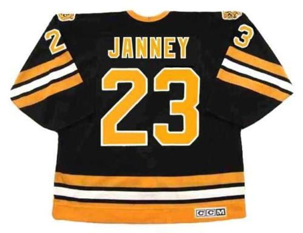 

craig janney boston bruins 1990 ccm vintage turn back away hockey jersey all stitched quality any name any number, Black;red
