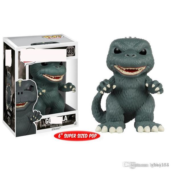 

cute lxh nicegift funko pop godzilla vinyl action figure with box #239 popular toy gift good quality ing