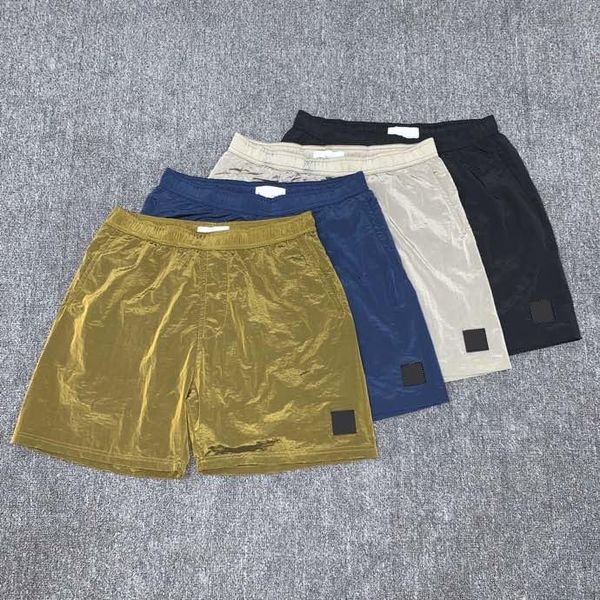 

mens summer shorts capris men's fashion new toney summer pants casual running loose quick drying beach pants, White;black