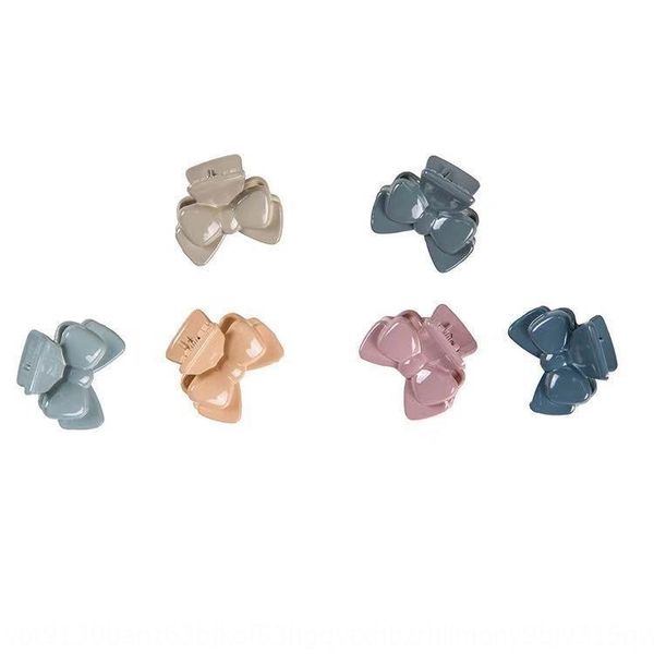 

gy30v environmental protection paint abs korean environmentally friendly paint abs color hairpin korean style small side clip colorful fashi, Slivery;white