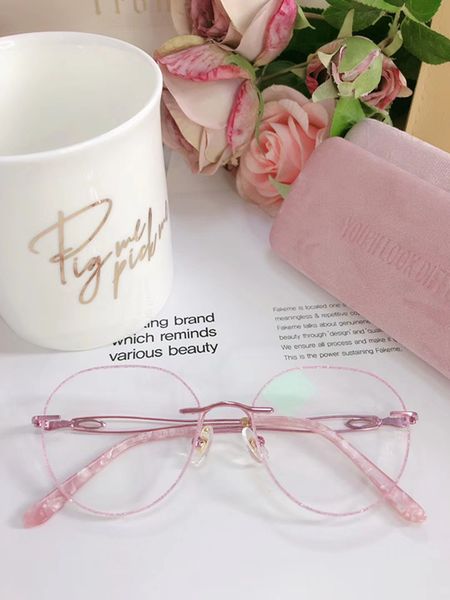 

2020 super-exqusite women rimless glasses frame muti-shaped diamond decoration cutting-edge glasses for prescription glasses fullset packing