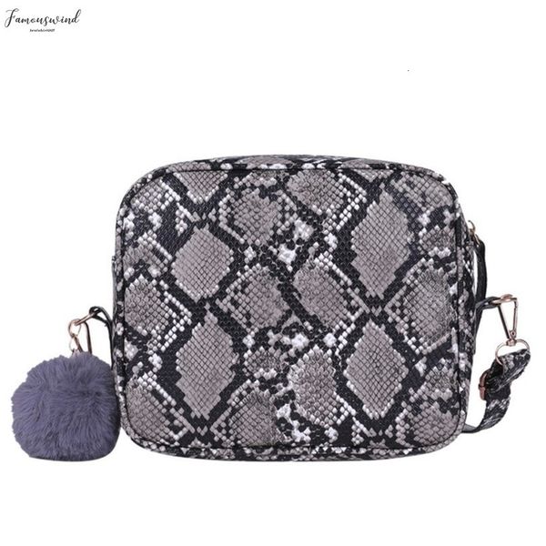 

vintage serpentine crossbody bags for women with hairball women bags designer handbag women snake pattern shoulder bag 30