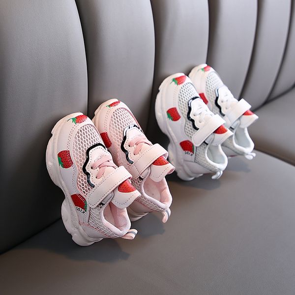 

girls sports sandals 2020 new casual hollow breathable soft sole anti-skid wear-resistant baby shoes sandals baby shoes kid tide, Black