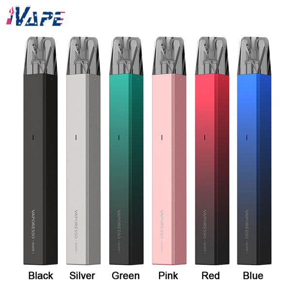 

type-c system pod barr kit kit portable 1.2ml with 1.2ohm e-cigarette built-in pod cartridge options airflow 4 350mah vaporesso coil 13 pill