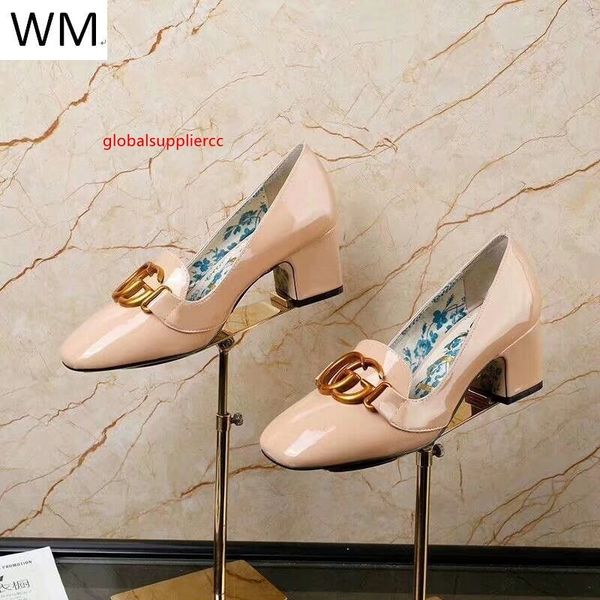 

spring new square head women s retro thick single high heels women high heels sandals slippers mules slides pumps shoes sneakers, Black;green