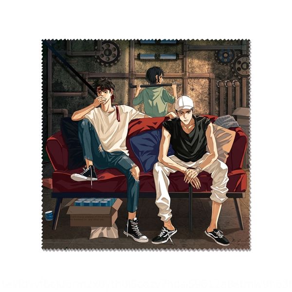 

l4aws star anime glasses cloth glasses cloth running wild surrounding rotten novel jiang yi gu fei he chao wu zhe secondary element surround, Blue