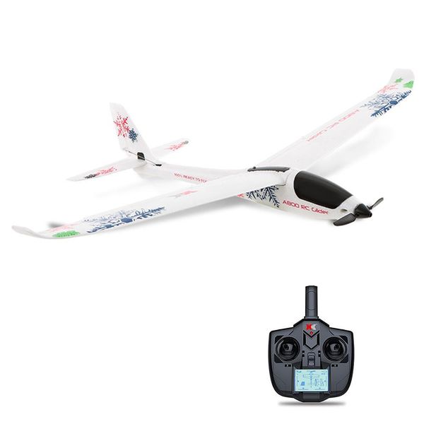 

leadingstar xk a800 4ch 780mm 3d6g system rc glider airplane compatible futaba rtf t200721