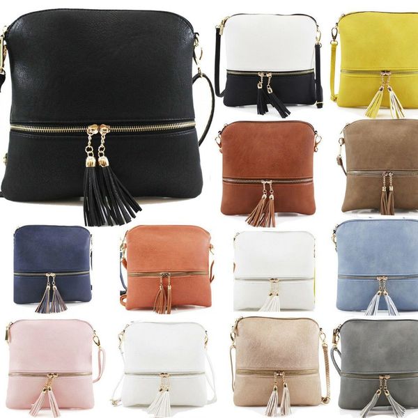 

ladies cross body messenger bag womens shoulder over bags organiser handbags new