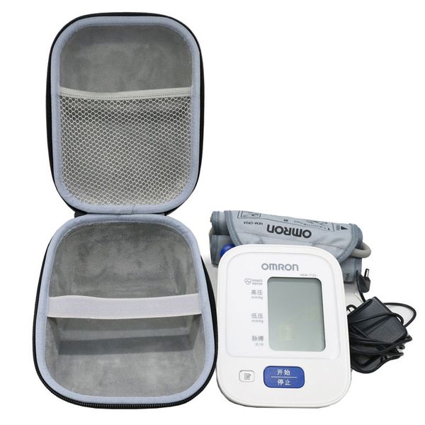 

new eva cover case for omron 10 series wireless upper arm blood pressure monitor (bp786 / bp785n / bp791it) travel storage cases