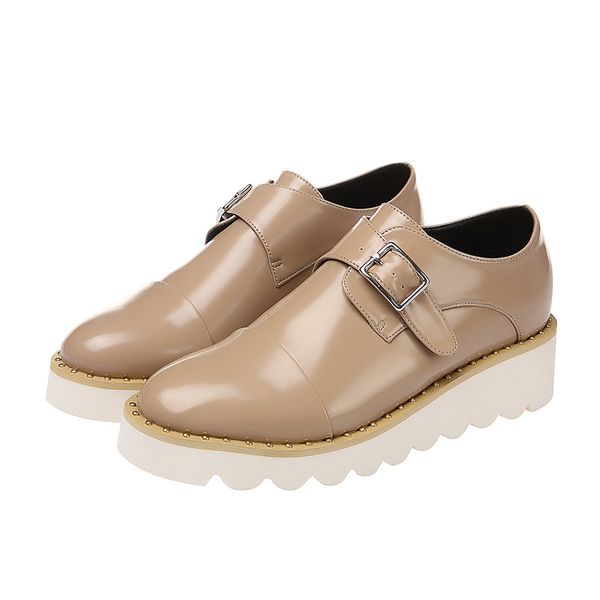 

2020 spring and autumn new flat shoes platform women's shoes white, black flats ladie casual women zapatos mujer