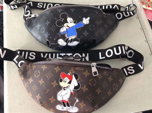 

807 fashion trend pu waist men's and women's outdoor travel crossbody super fire running running bag rice bag