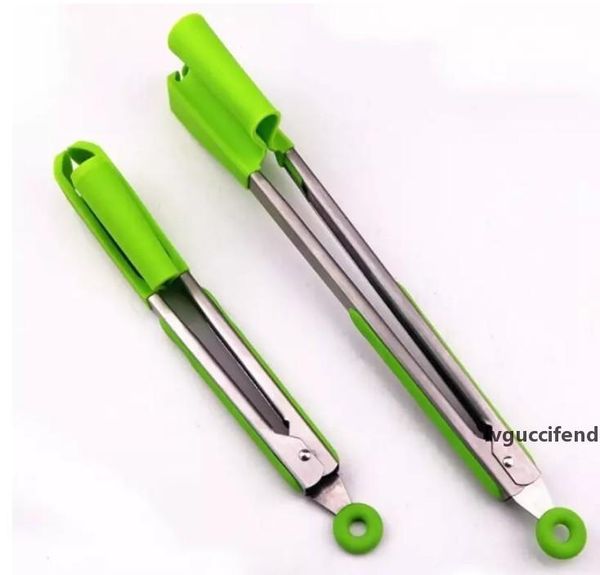 

clever spatula tong 2-in-1 kitchen spatula tongs non-stick heat resistant kitchen helper frame kitchen tongs tools