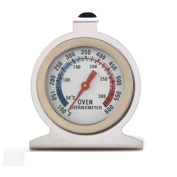 Termometri per alimenti Termometro per carne Stand Up Dial Termometro da forno Calibro Calibro in acciaio inossidabile Calibro Strumento di cottura da cucina