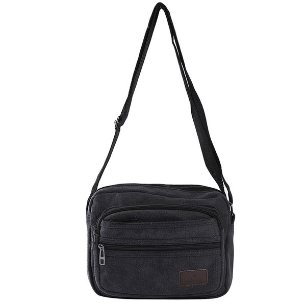 

canvas men travel bag casual men shoulder crossbody outdoor bags mens travel school zipper shoulder bag