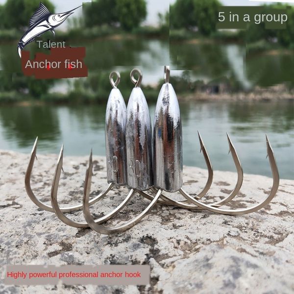 

huabaihu trigeminal special for flower white tiger trig dedicated three-cl anchor big fish anchor fish hook three-claw hook