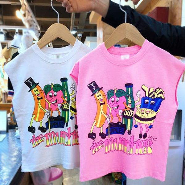 

sgs2t korean 2020 clothing cotton sleeveless small vest t-shirt boysand girls korean clothing 2020 clothingchildren's children's, Blue